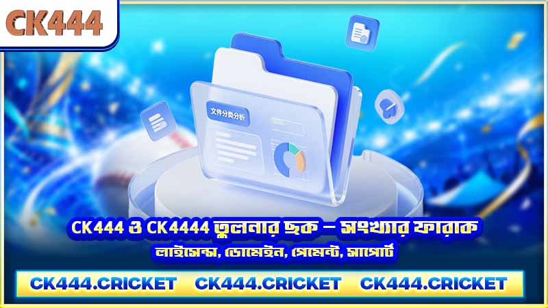 CK444 ও CK4444 তুলনার ছক — সংখ্যার ফারাক, লাইসেন্স, ডোমেইন, পেমেন্ট, সাপোর্ট