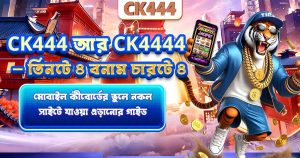 CK444 আর CK4444 — তিনটে ৪ বনাম চারটে ৪, মোবাইল কীবোর্ডের ভুলে নকল সাইটে যাওয়া এড়ানোর গাইড